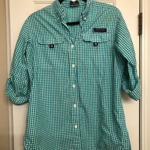 Simply Southern Button Up Checkered Shirt